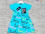 Платье для девочек с надписью Love Mini - фото 3