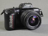 Пленочный фотоаппарат Nikon AF N5005 зум объектив Sigma UC Zoon AF 28-70/3.5-4.5 MC Ф52mm - фото 1