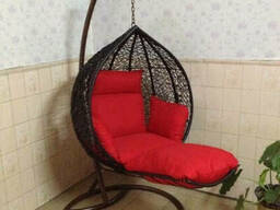 Плетенное крісло для дому підвісний кулька