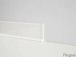 Плинтус алюминий белый Profilpas Metal Line 90, Италия - фото 2