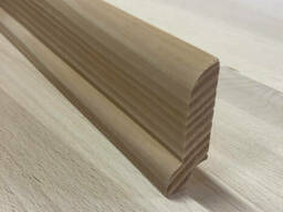 Плінтус дерев'яний 20х50х3000 мм Смерека