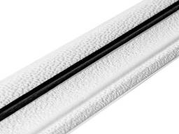 Плінтус РР самоклеючий Білий із чорною смужкою 2300*70*4мм (D) SW-0000183