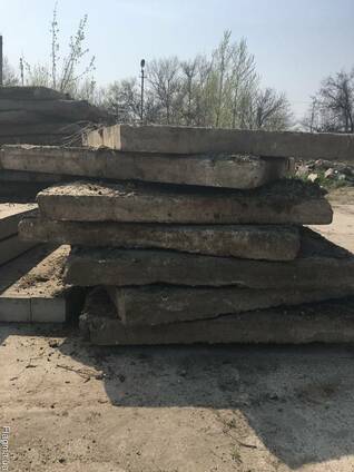Плита дорожная армированная (б/у)