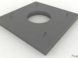 Плита дорожная ПД 6 (с отверстием под люк)