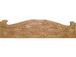 Плита забора «Доска» верх