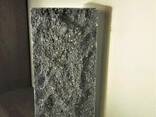 Плитка цокольная облицовочная скала, плитка рваный камень Ecobrick серая - фото 1