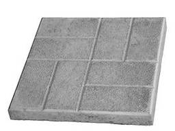 Плитка тротуарная армированная 400х400х50мм, серая