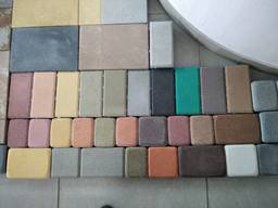 Плитка тротуарная, бордюры