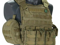 Плитоноска (Plate carrier) М-2 койот с подсумками
