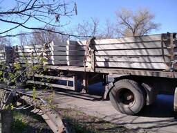 Плита парканна П5В 3980х2200 мм Бетонний паркан залізобетонні паркани