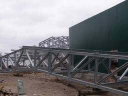 Побудувати склад, ангар, цех, бмз, ферму з сендвіч-панелей