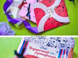 Подарочный сертификат на фотосъемку уникальный подарок!