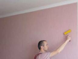 Подготовка стен под покраску г. Обухов.