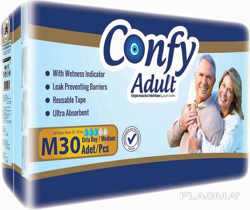 Подгузники Confy для взрослых
