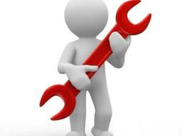 Подключение, монтаж, ремонт технологического оборудования.