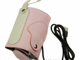 Подогреватель для детских бутылочек USB, Розовый