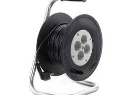 Подовжувач на котушці з заземленням 3х1,0кв.мм 25м APRO