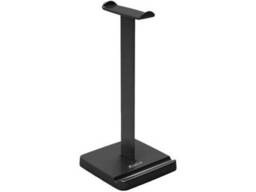 Подставка для наушников Xtrike ME HT-08 с держателем для телефона. Black
