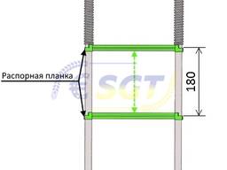 Подвійний шланг для внесення КАС (ковпак d19-d18 mm)