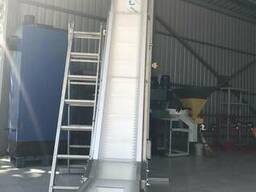 Подйомный конвейер для арахису, семечек, бобовых