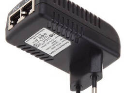 POE інжектор 48V 0,5A (24Вт) з портами Ethernet 10/100Мбіт / с