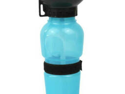 Поилка для собак переносная Dog Water Bottle 7363, синяя