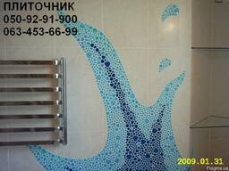 Поклейка обоев и плитки в Киеве