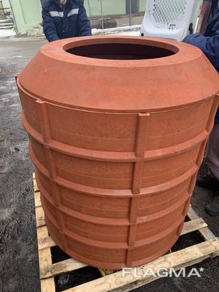 Колодцы наборные для канализации, дренажа полимерные Ø1000 мм ВУЛКАН