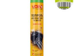 Полироль для пластика и винила VOIN 750 мл Green Apple ( Зелёное яблоко )