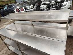 Полка нержавейка навесная сушка стеллаж