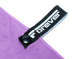 Полотенце из микрофибры для спорта, фитнеса и путешествий 76х152 см - Forever - Фиолетовое