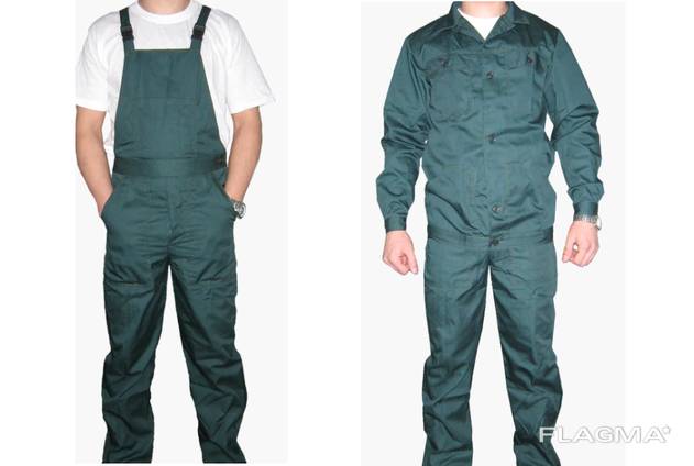 Напівкомбінезон темно-зелений