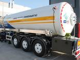 Полуприцеп для перевозки сжиженного аммиака V=36м/куб - фото 1