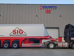 Полуприцеп стекловоз