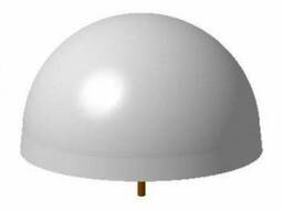 Болард, Півсфера бетонна 440х230, сіра, купити, ціна