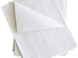 Силиконизированная односторонняя упаковочная бумага в листах 400х600 мм (упак 500 листов)