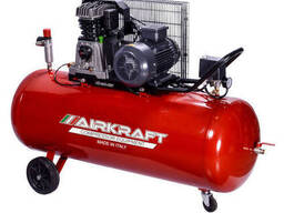 Поршневий компресор з ремінним приводом 200л, 510л/хв, 380В, 3кВт Airkraft AK200-510-380
