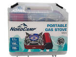 Портативная газовая плита Nord Camp 2,1кВт с пьезоподжигом Mini - фото 2