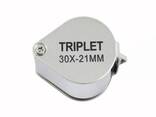 Портативное увеличительное стекло Triplet 30x21 - фото 2