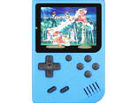 Портативна ігрова приставка gamemaster 500 in 1, консоль, 8 bit blue - фото 1