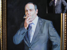 " Портреты маслом на заказ в реалистическом стиле!"