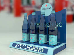 POS-материалы для продаж воды  торговая подставка настольная