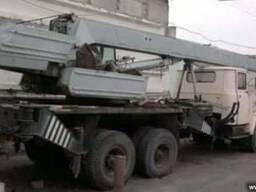 Послуги Автокраном Оренда Автокрана 10т КРАЗ КС3575