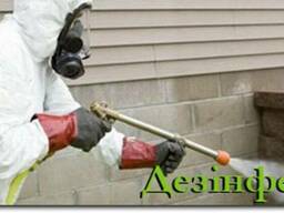 Знищення шкідливих комах тарганів, харчової молі, клопів