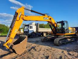 Послуги екскаватора повноповоротного гусеничного JCB 240