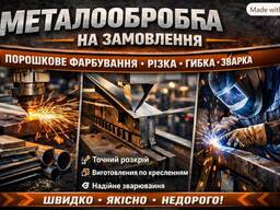Послуга лазерной порізки металу товщиною до 40мм