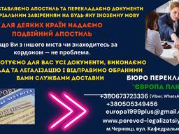 Послуги перекладу документів