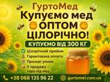 Постійно закуповуємо чистий мед , пилок , прополіс, віск - фото 1