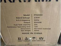 Потужний бензиновий генератор (електрогенератор) Okayama PT-6500 : 5.0/5.5 кВт, мідна...