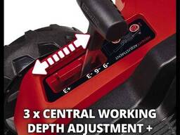 Потужний скарифікатор аератор електричний Einhell GE-SA 1435/1: 1400 Вт, ширина обробки...